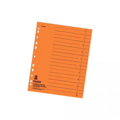 Falken Trennblätter orange durchgefärbt 100 St/Pg Falken Trennblätter orange durchgefärbt 100 St/Pg