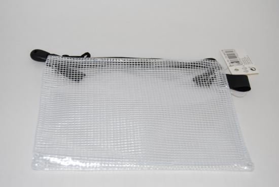 Kleinkrambeutel A6 transparent mit Reißverschluss PVC-Folie Kleinkrambeutel A6 transparent mit Reißverschluss PVC-Folie