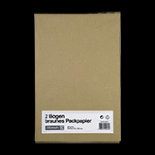 Packpapier Bgen braun 75x100 cm 2St/Pg