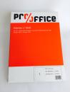 Etiketten Pro Office  A4 210 x 297 mm, weiß 100 St/Pg