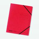 5 herlitz Eckspanner easy orga DIN A4 rot