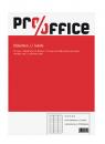 Etiketten Pro Office 105x37mm weiß 100 Blatt/Pg