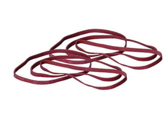 Gummibnder 130 x 10 mm rot 50g/Pg