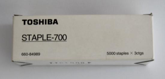 Heftklammern Staple-700 fr Toshiba Kopierer 3x5.000 St.