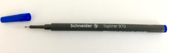 Schneider Topliner Mine 970 blau 10 St/Pg